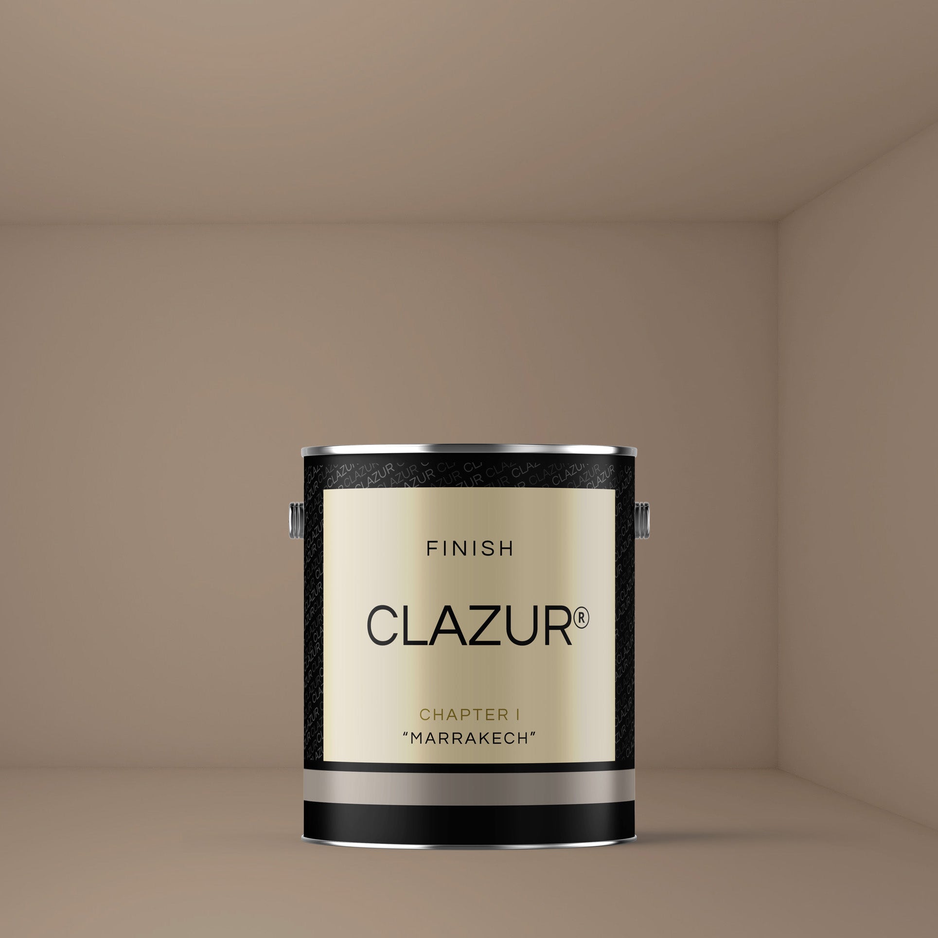 Productfoto van lakverf van Clazur in de kleur Marrakech. 9 unieke kleuren lakverf snel geleverd.