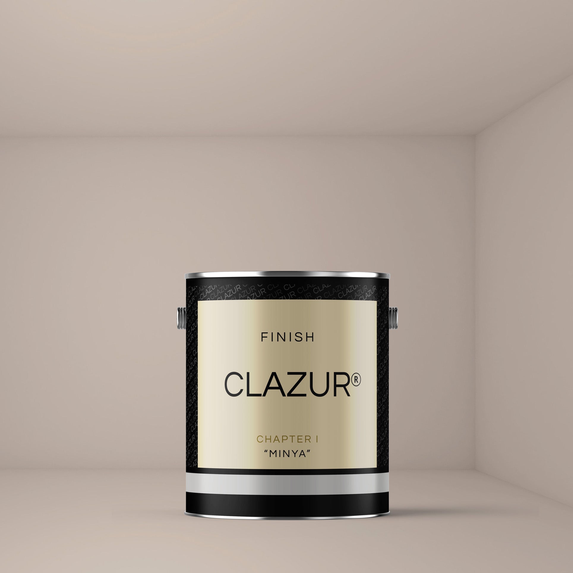 Lakverf in de kleur Minya van Clazur is kras- en slijtvast en heeft een hoge dekkingsgraad.